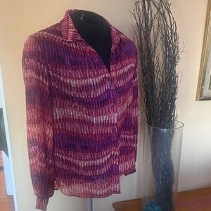 Chico's Multicolor Patterned Blouse